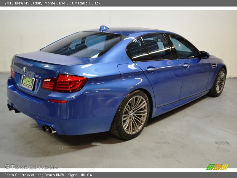 Monte Carlo Blue Metallic / Black 2013 BMW M5 Sedan