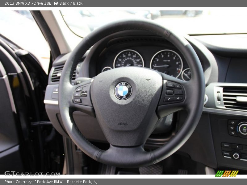 Jet Black / Black 2013 BMW X3 xDrive 28i