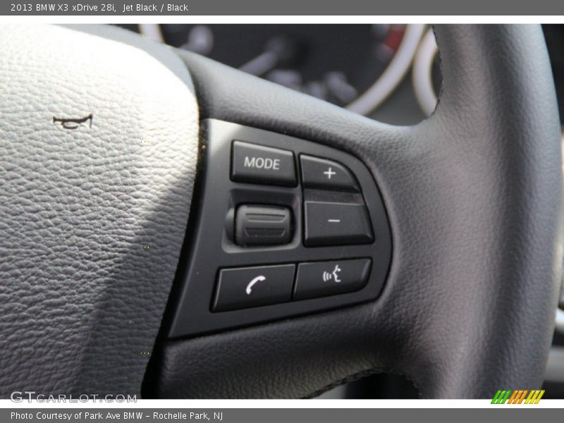 Jet Black / Black 2013 BMW X3 xDrive 28i