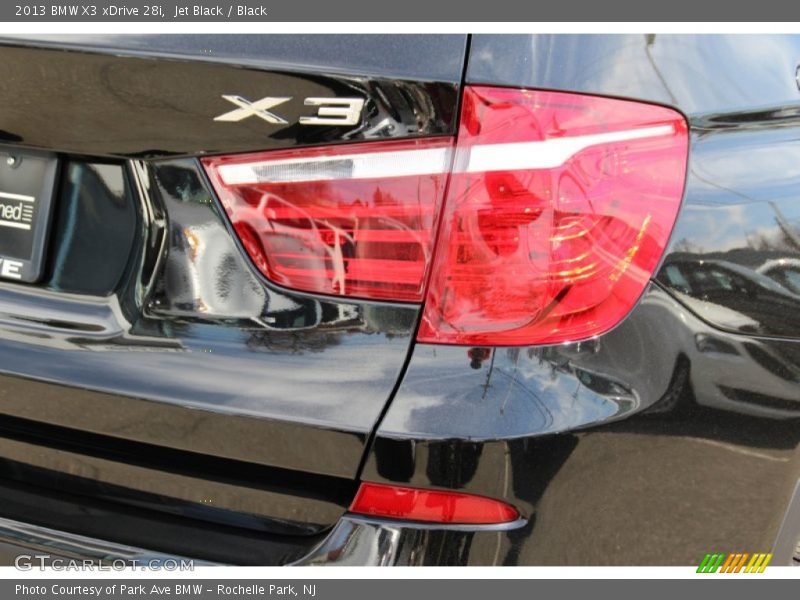 Jet Black / Black 2013 BMW X3 xDrive 28i