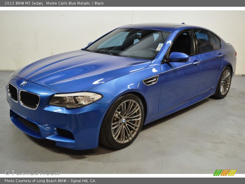 Monte Carlo Blue Metallic / Black 2013 BMW M5 Sedan