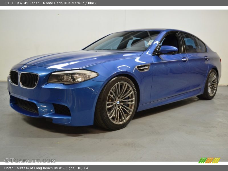 Monte Carlo Blue Metallic / Black 2013 BMW M5 Sedan