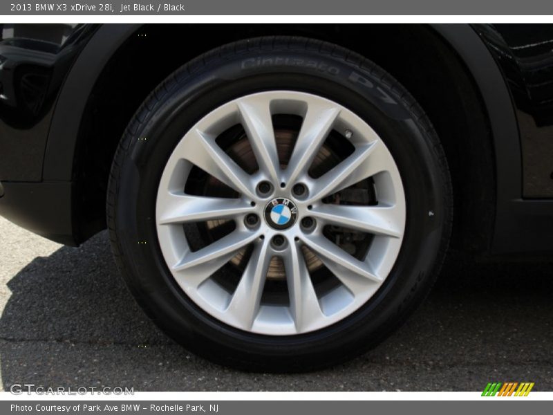 Jet Black / Black 2013 BMW X3 xDrive 28i