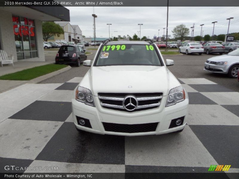 Arctic White / Almond/Black 2010 Mercedes-Benz GLK 350 4Matic