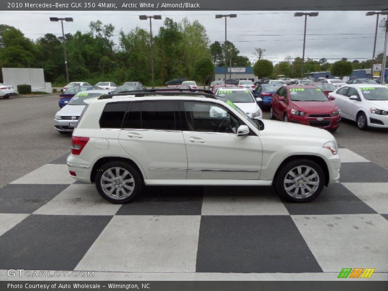 Arctic White / Almond/Black 2010 Mercedes-Benz GLK 350 4Matic