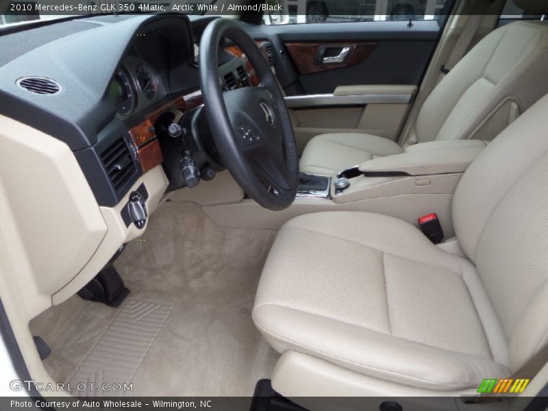 Arctic White / Almond/Black 2010 Mercedes-Benz GLK 350 4Matic