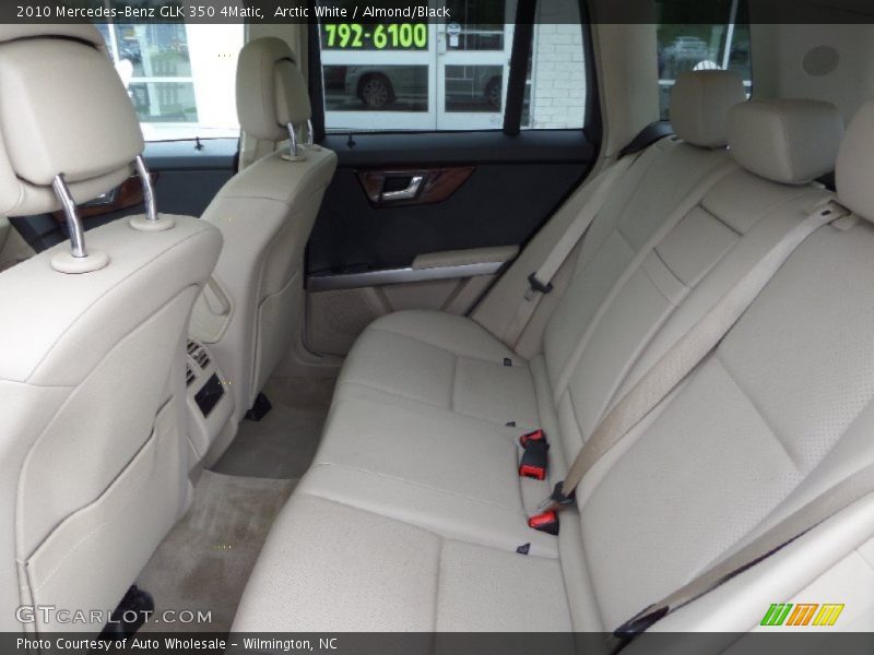 Arctic White / Almond/Black 2010 Mercedes-Benz GLK 350 4Matic