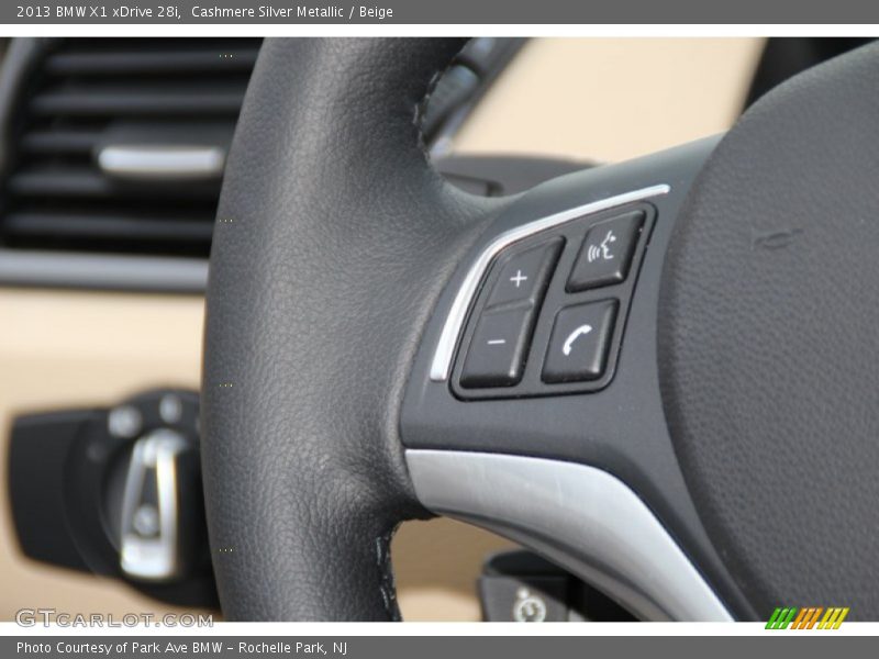 Cashmere Silver Metallic / Beige 2013 BMW X1 xDrive 28i