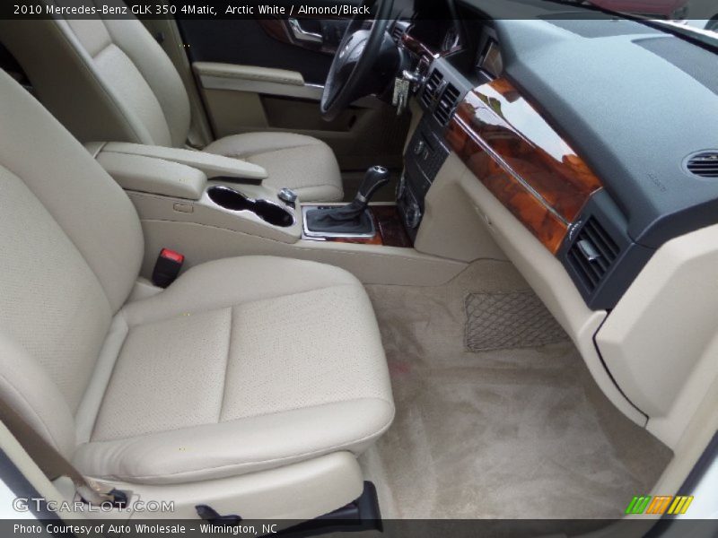 Arctic White / Almond/Black 2010 Mercedes-Benz GLK 350 4Matic