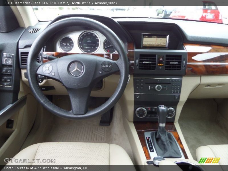 Arctic White / Almond/Black 2010 Mercedes-Benz GLK 350 4Matic