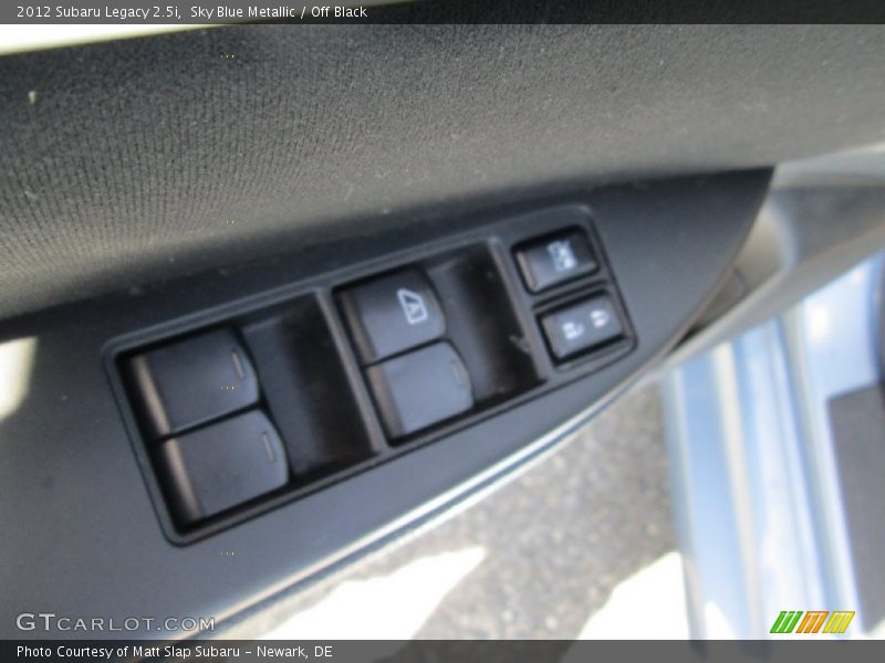 Sky Blue Metallic / Off Black 2012 Subaru Legacy 2.5i