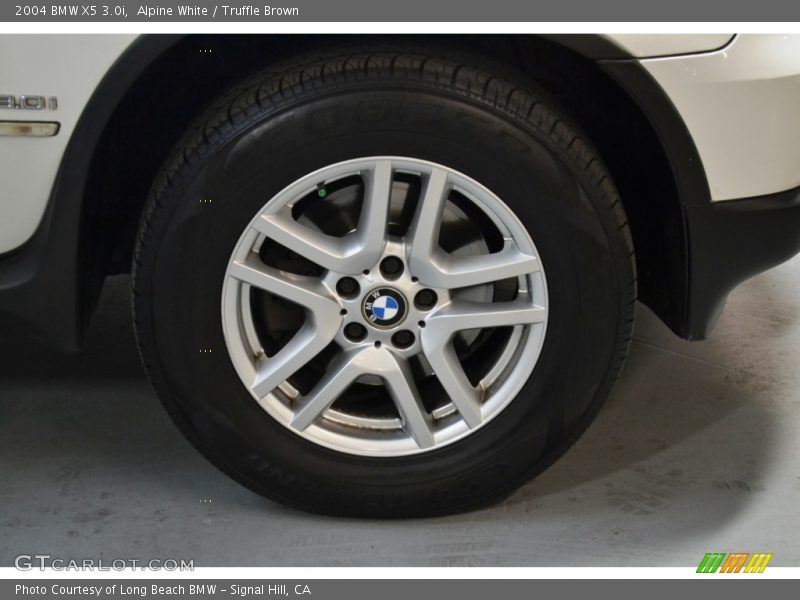 Alpine White / Truffle Brown 2004 BMW X5 3.0i