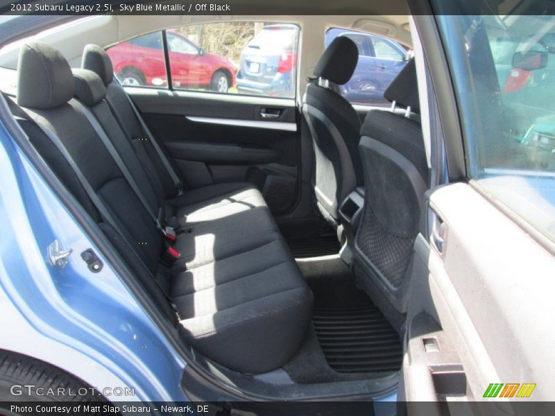 Sky Blue Metallic / Off Black 2012 Subaru Legacy 2.5i