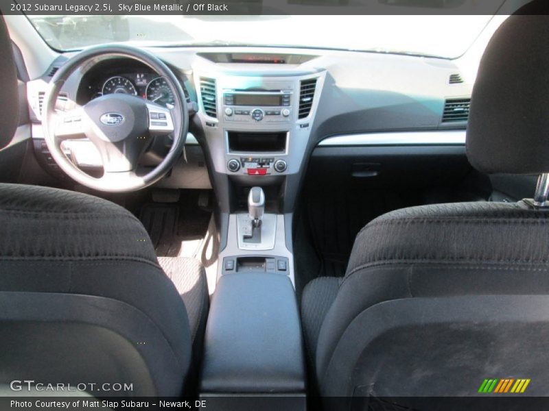 Sky Blue Metallic / Off Black 2012 Subaru Legacy 2.5i