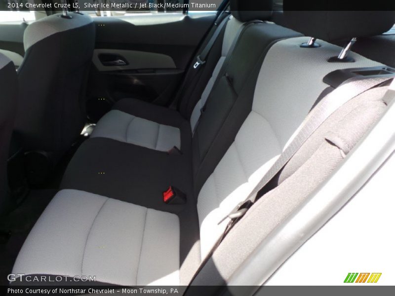 Silver Ice Metallic / Jet Black/Medium Titanium 2014 Chevrolet Cruze LS
