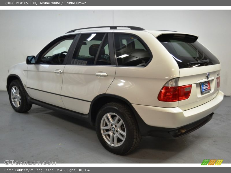 Alpine White / Truffle Brown 2004 BMW X5 3.0i