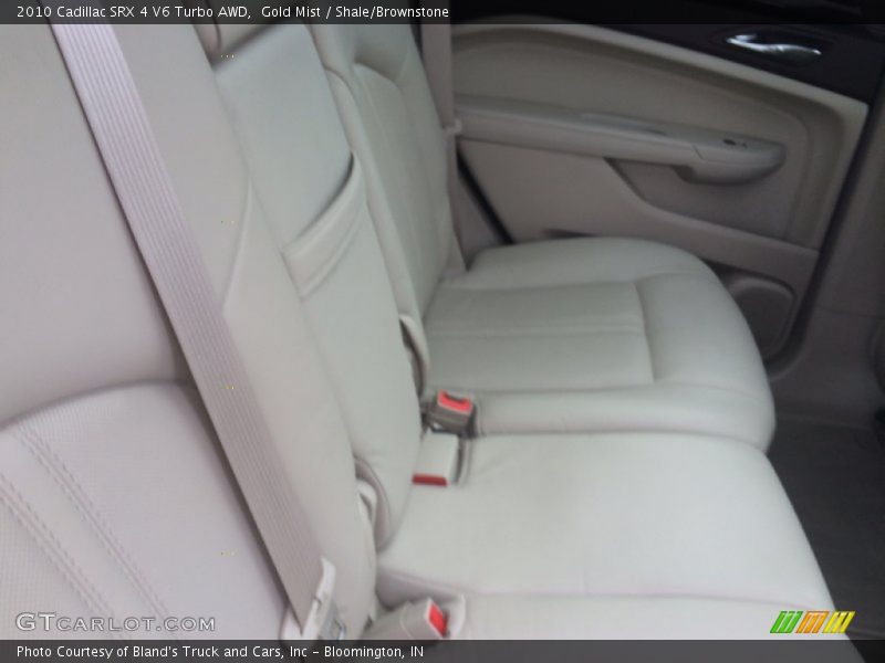 Gold Mist / Shale/Brownstone 2010 Cadillac SRX 4 V6 Turbo AWD