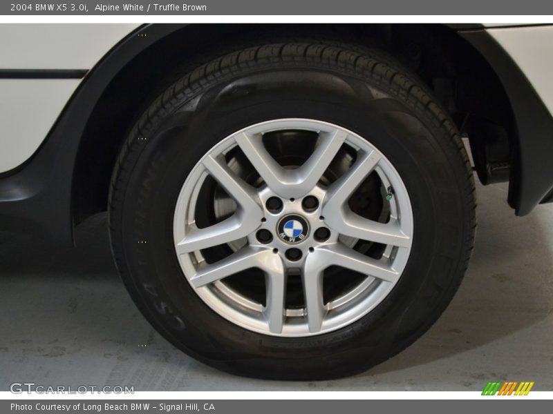 Alpine White / Truffle Brown 2004 BMW X5 3.0i