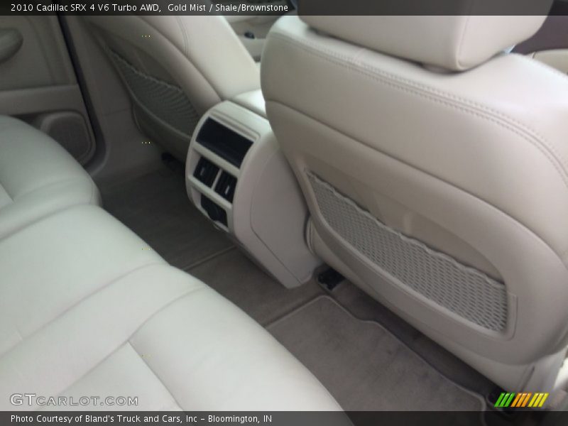 Gold Mist / Shale/Brownstone 2010 Cadillac SRX 4 V6 Turbo AWD