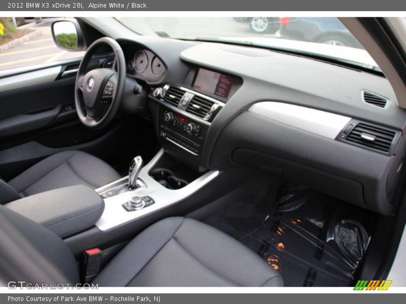 Alpine White / Black 2012 BMW X3 xDrive 28i