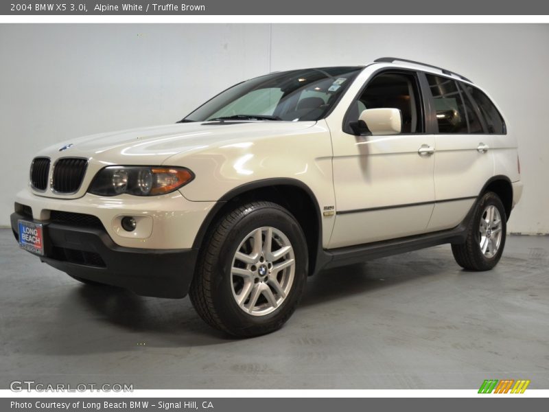 Alpine White / Truffle Brown 2004 BMW X5 3.0i