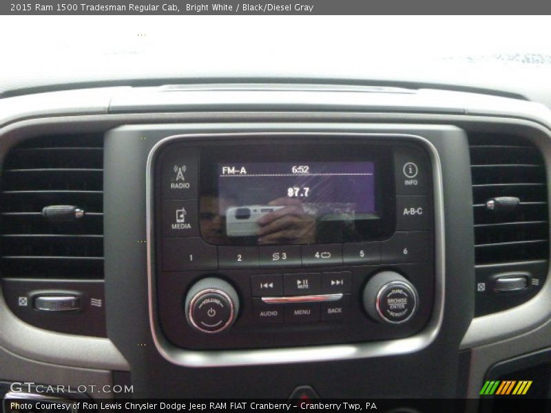 Audio System of 2015 1500 Tradesman Regular Cab