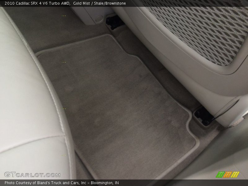Gold Mist / Shale/Brownstone 2010 Cadillac SRX 4 V6 Turbo AWD