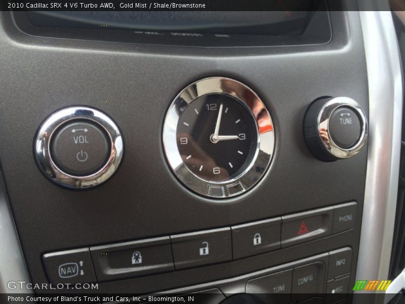 Gold Mist / Shale/Brownstone 2010 Cadillac SRX 4 V6 Turbo AWD