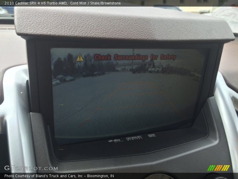 Gold Mist / Shale/Brownstone 2010 Cadillac SRX 4 V6 Turbo AWD