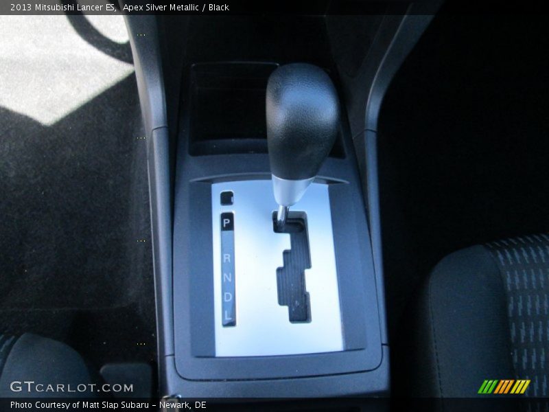 Apex Silver Metallic / Black 2013 Mitsubishi Lancer ES