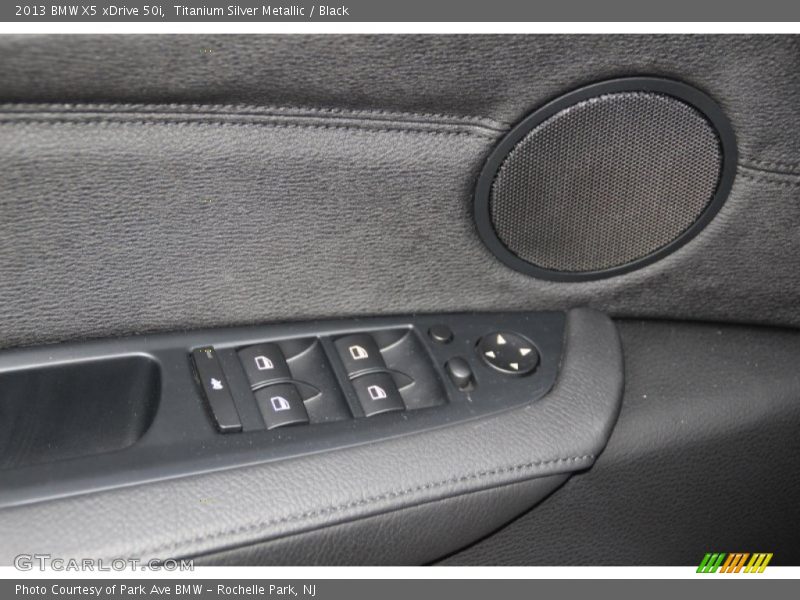 Titanium Silver Metallic / Black 2013 BMW X5 xDrive 50i