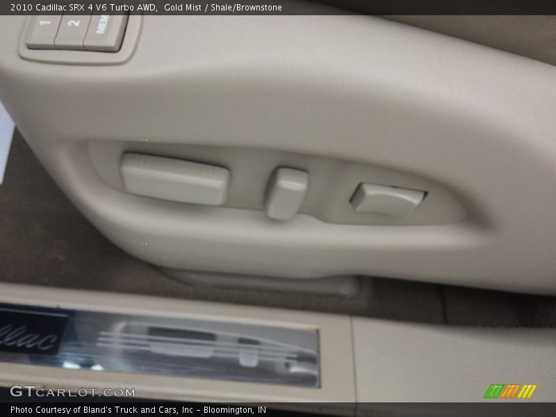 Gold Mist / Shale/Brownstone 2010 Cadillac SRX 4 V6 Turbo AWD
