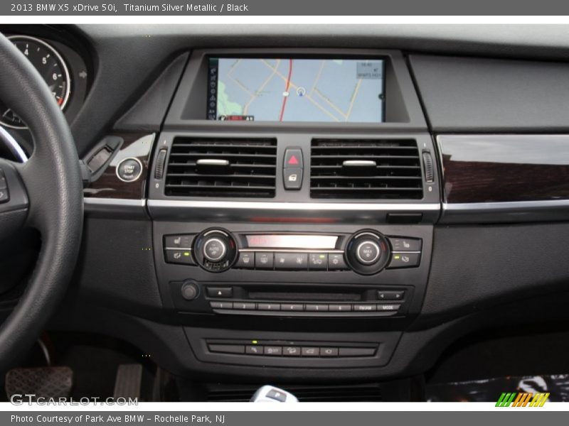 Titanium Silver Metallic / Black 2013 BMW X5 xDrive 50i