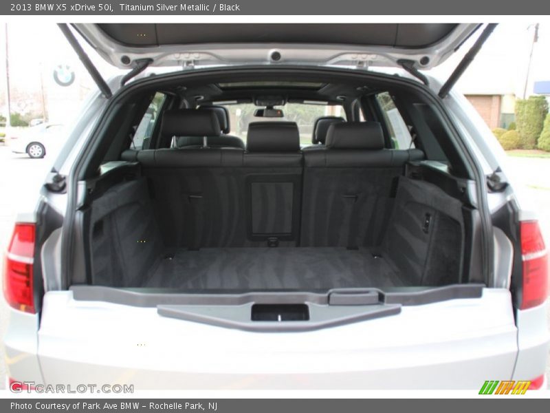 Titanium Silver Metallic / Black 2013 BMW X5 xDrive 50i