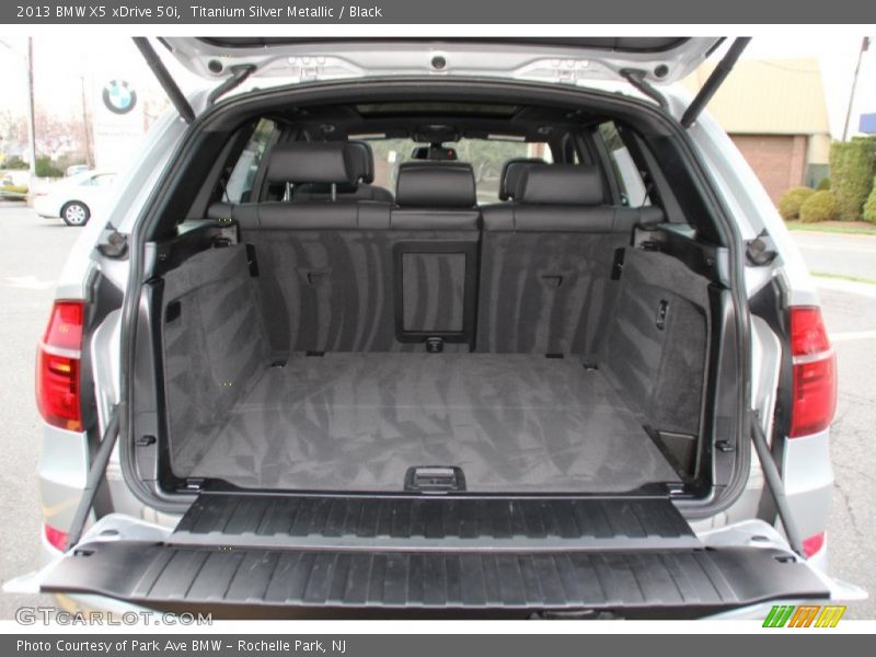 Titanium Silver Metallic / Black 2013 BMW X5 xDrive 50i
