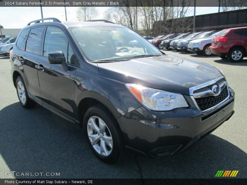 Dark Gray Metallic / Black 2014 Subaru Forester 2.5i Premium