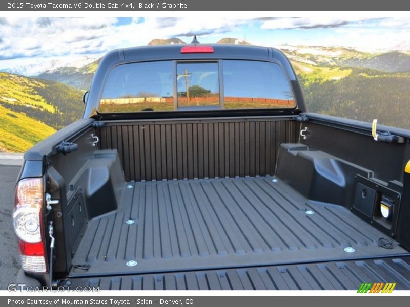 Black / Graphite 2015 Toyota Tacoma V6 Double Cab 4x4