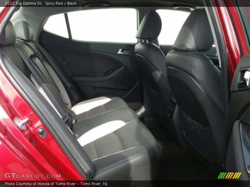Spicy Red / Black 2012 Kia Optima SX