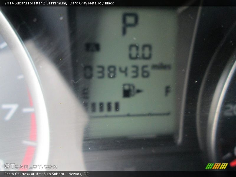 Dark Gray Metallic / Black 2014 Subaru Forester 2.5i Premium