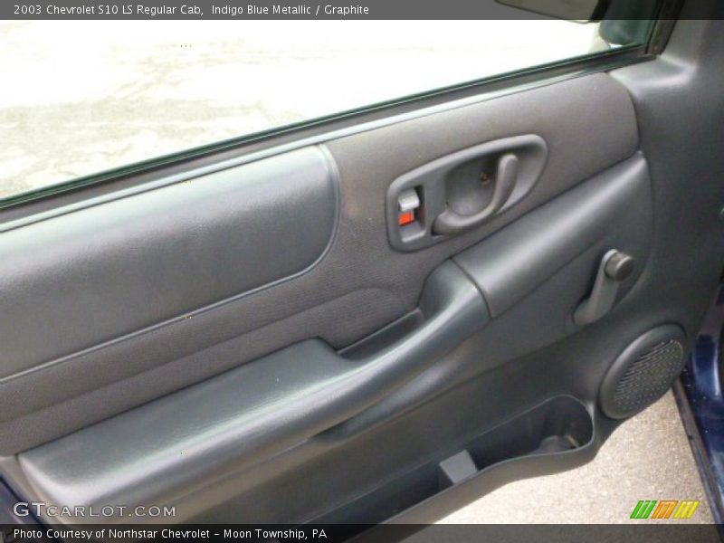 Indigo Blue Metallic / Graphite 2003 Chevrolet S10 LS Regular Cab