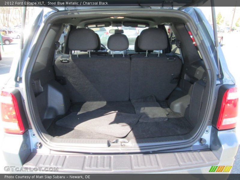 Steel Blue Metallic / Charcoal Black 2012 Ford Escape XLT
