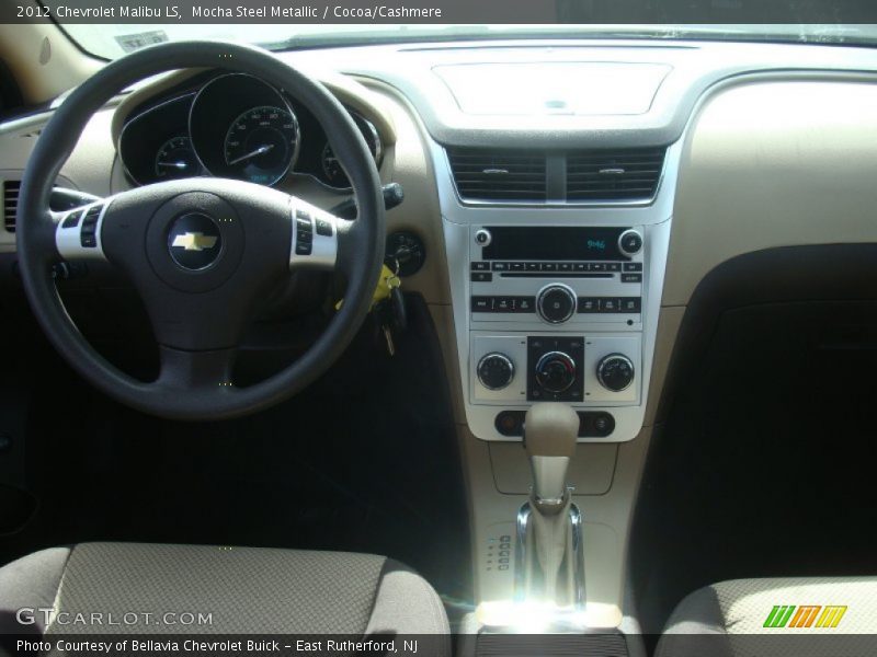 Mocha Steel Metallic / Cocoa/Cashmere 2012 Chevrolet Malibu LS