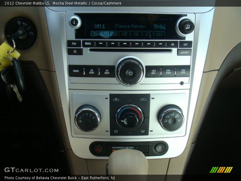 Mocha Steel Metallic / Cocoa/Cashmere 2012 Chevrolet Malibu LS