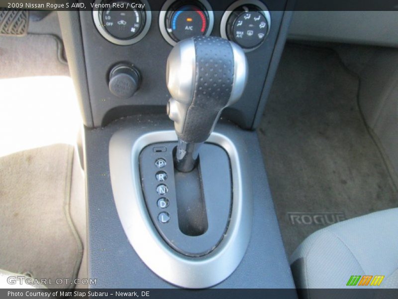 Venom Red / Gray 2009 Nissan Rogue S AWD