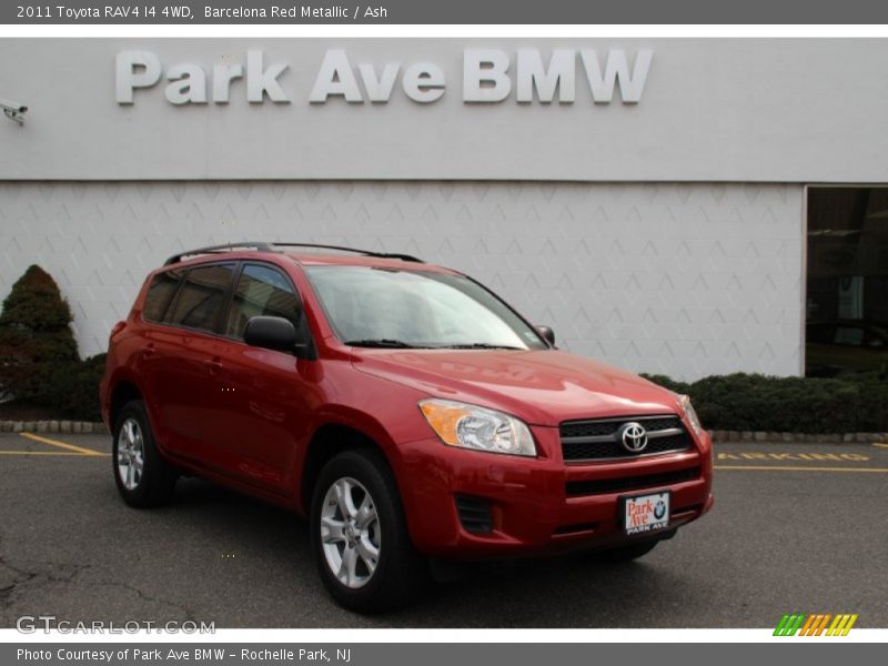 Barcelona Red Metallic / Ash 2011 Toyota RAV4 I4 4WD