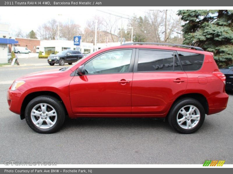 Barcelona Red Metallic / Ash 2011 Toyota RAV4 I4 4WD