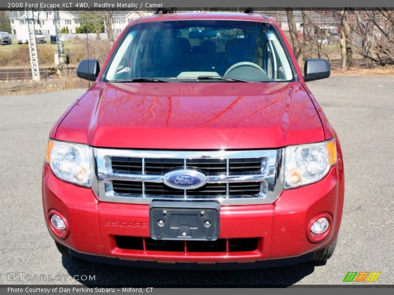Redfire Metallic / Camel 2008 Ford Escape XLT 4WD