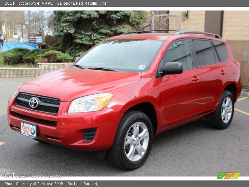 Barcelona Red Metallic / Ash 2011 Toyota RAV4 I4 4WD