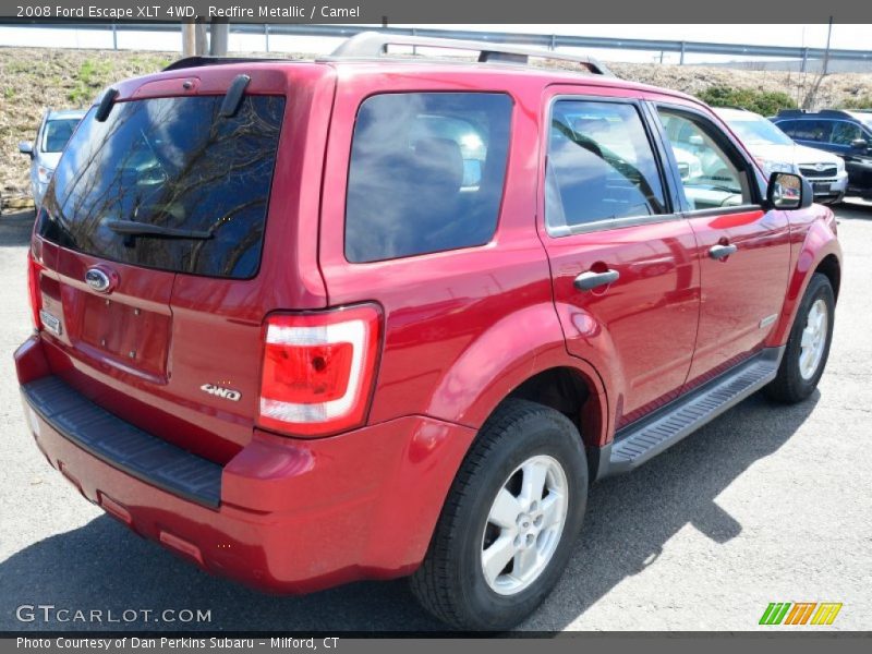 Redfire Metallic / Camel 2008 Ford Escape XLT 4WD