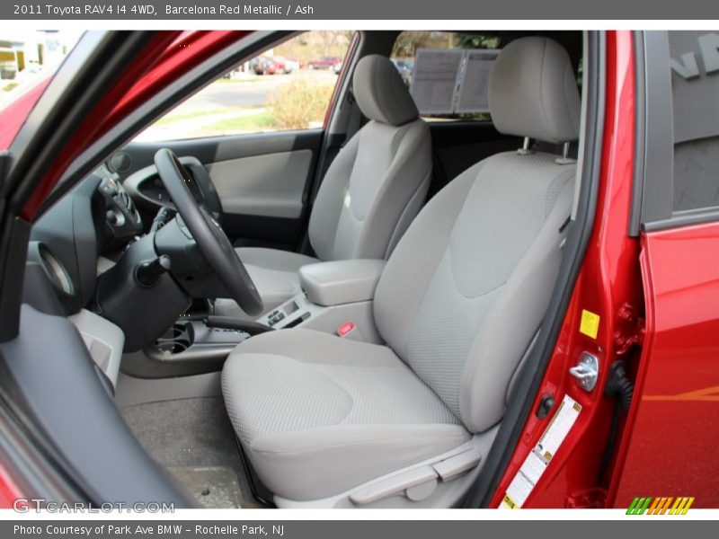 Front Seat of 2011 RAV4 I4 4WD